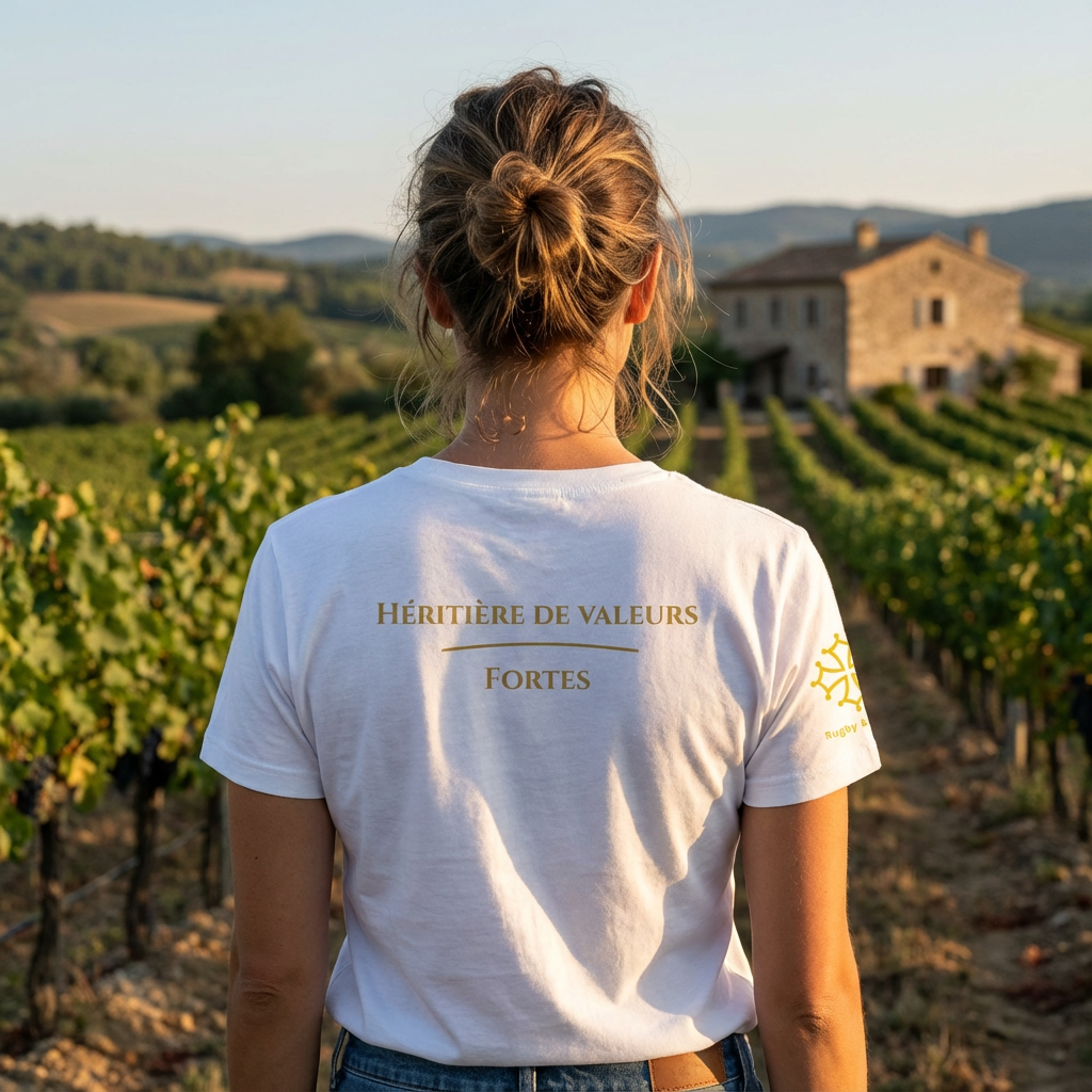 T-shirt – Héritière de valeurs fortes