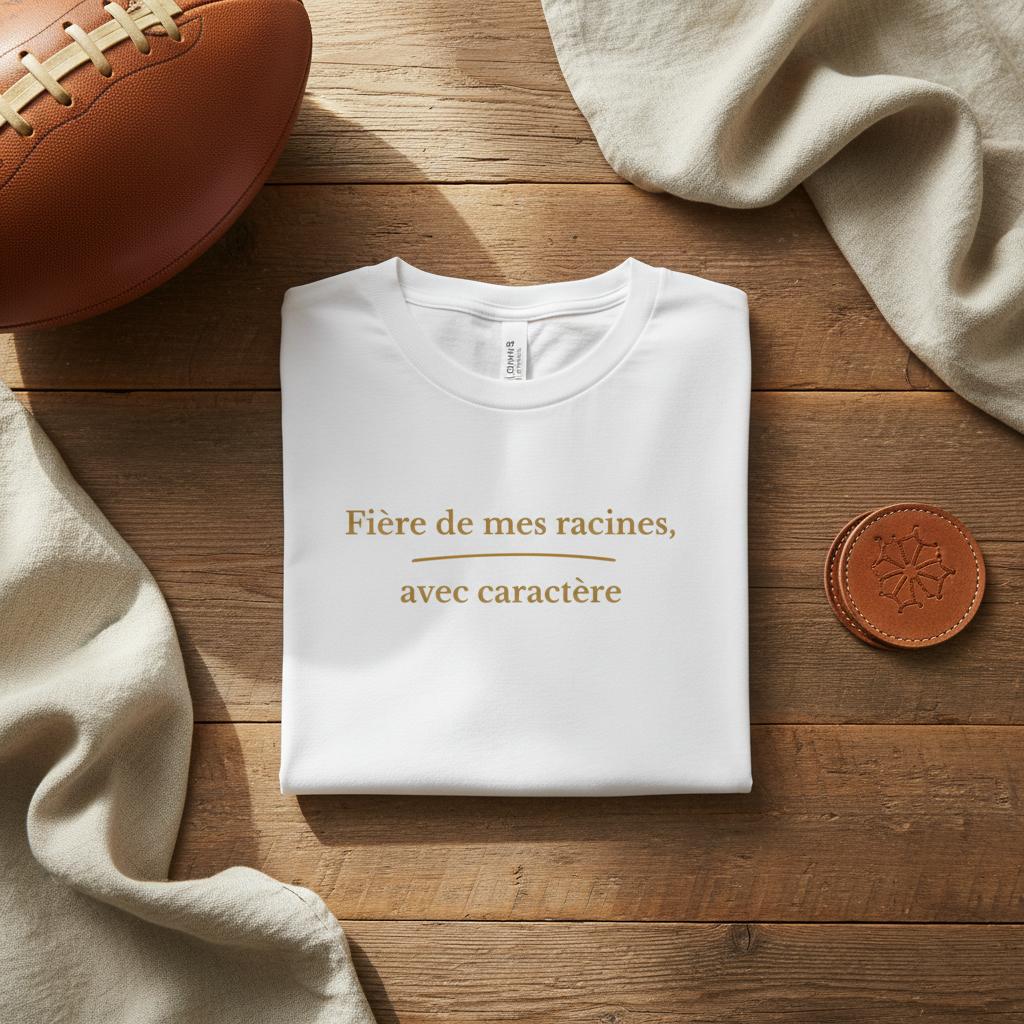 T-shirt – Fière de mes racines