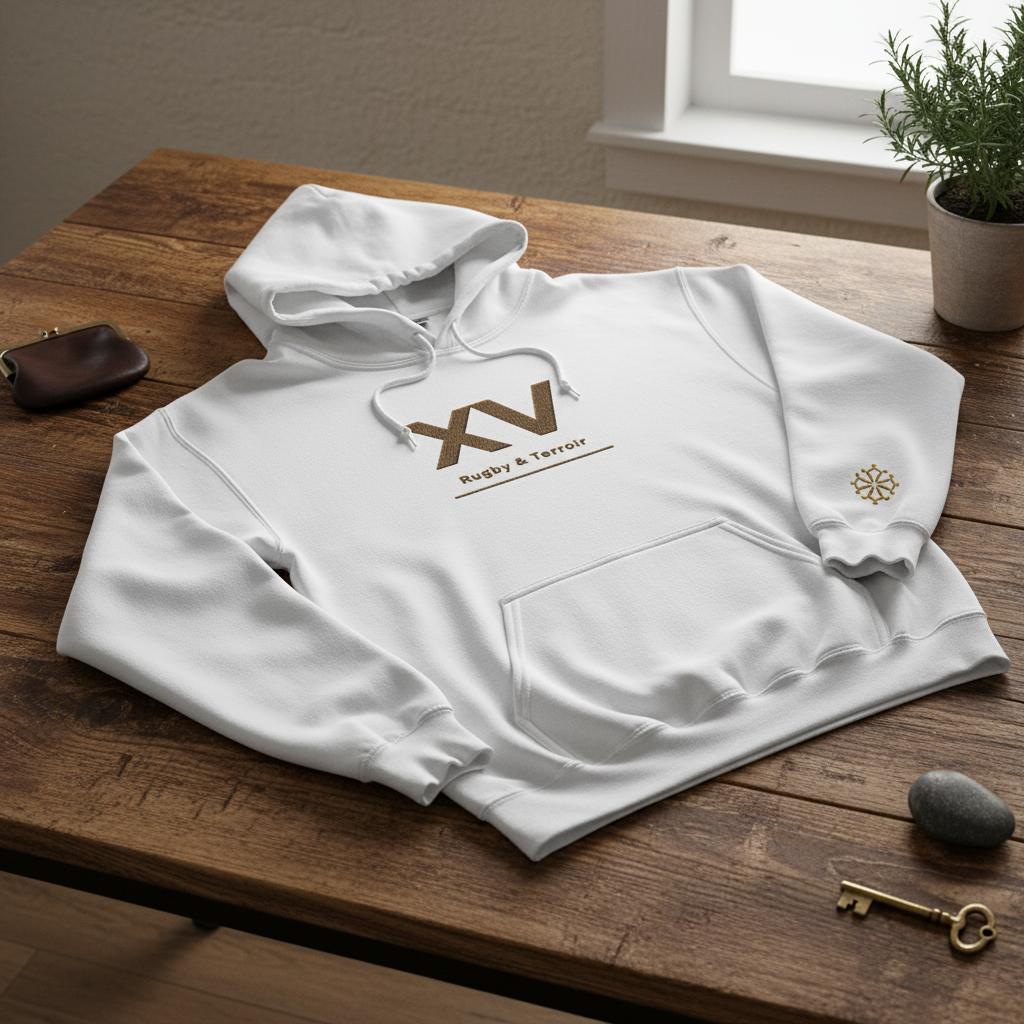 Sweat Esprit Ovalie – La pièce signature