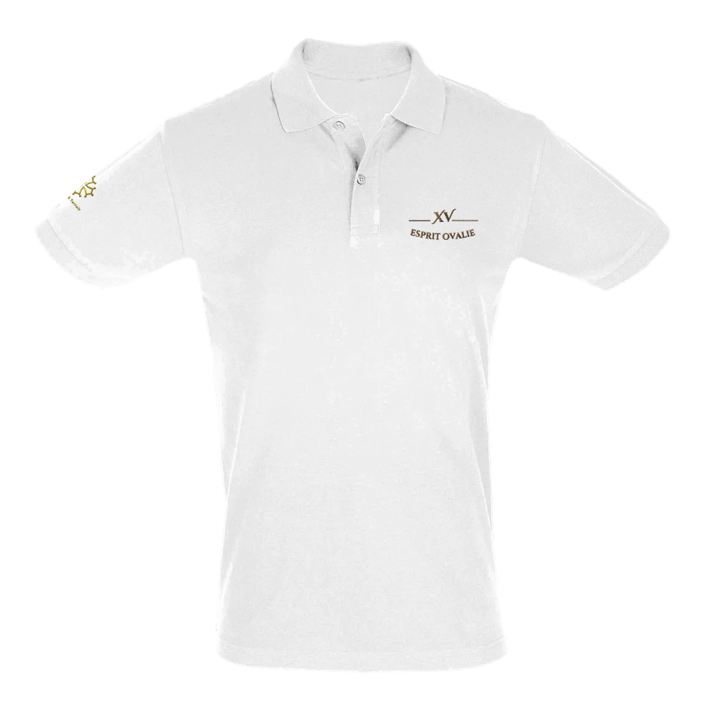 Polo brodé “Esprit Ovalie” – L’élégance du caractère