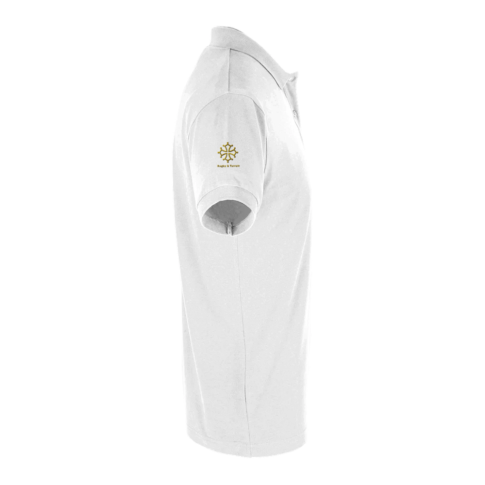 Polo brodé “Esprit Ovalie” – L’élégance du caractère