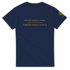 T-shirt Homme – Rugby dans le sang, Terroir dans le cœur
