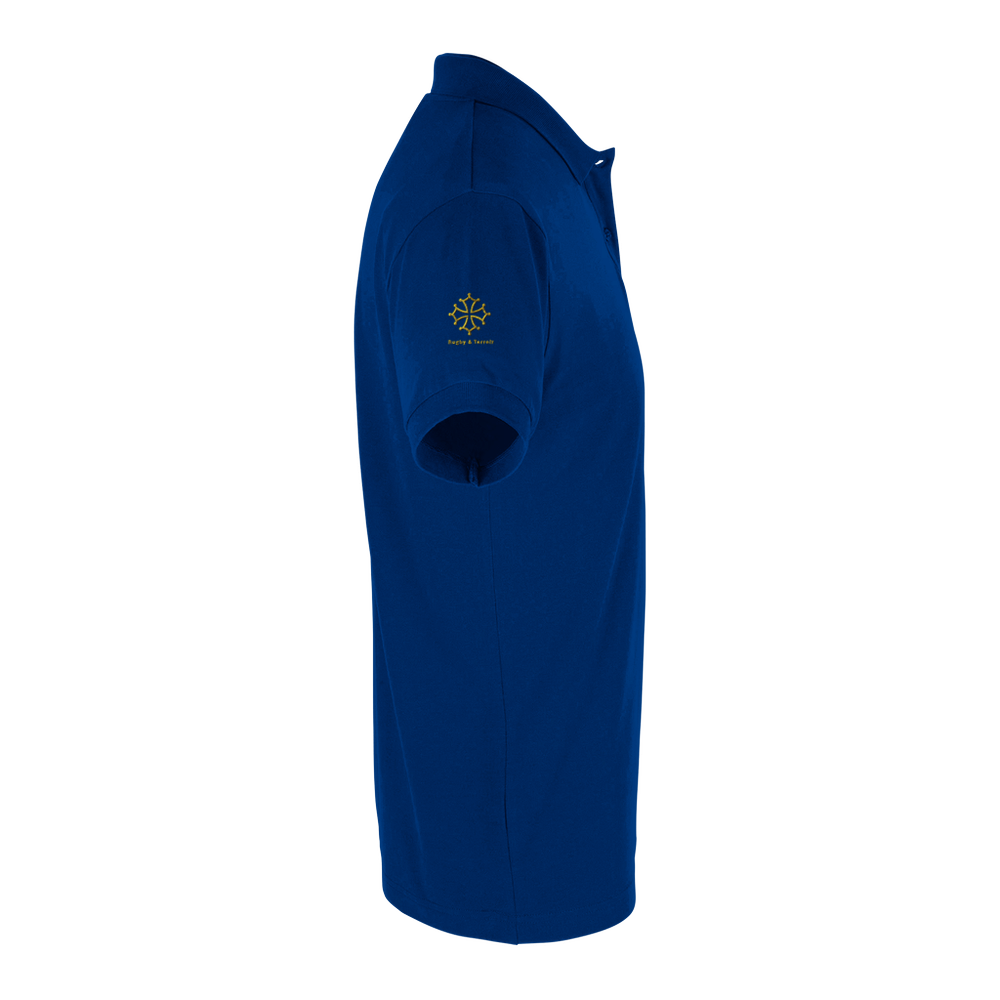 Polo brodé “Esprit Ovalie” – L’élégance du caractère