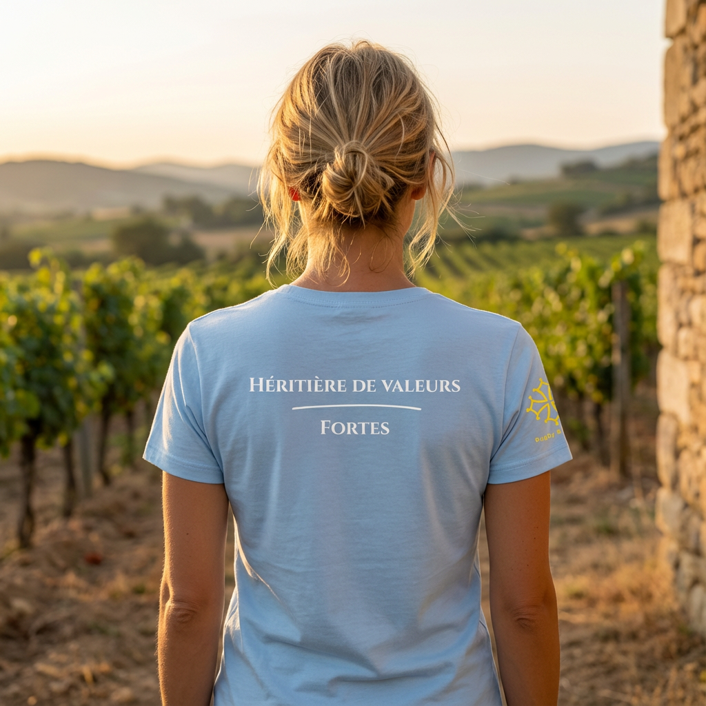T-shirt – Héritière de valeurs fortes