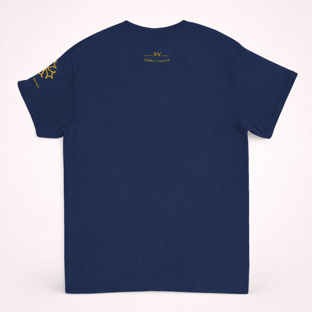 T-shirt – Rugby dans le sang, Terroir dans le cœur