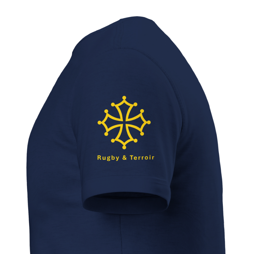 T-shirt – Rugby dans le sang, Terroir dans le cœur