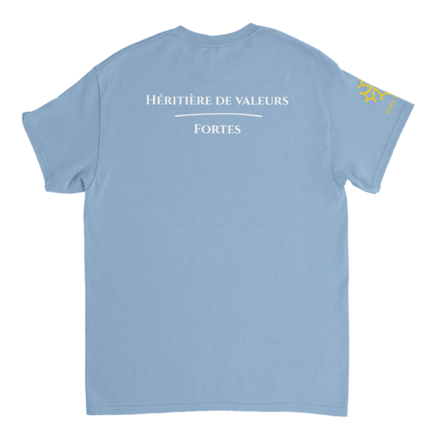 T-shirt – Héritière de valeurs fortes