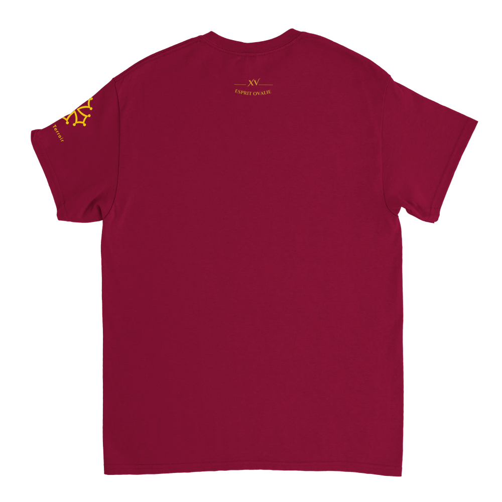 T-shirt Homme – Rugby dans le sang, Terroir dans le cœur