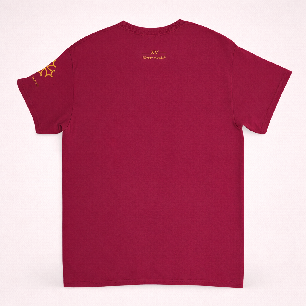 T-shirt – Rugby dans le sang, Terroir dans le cœur