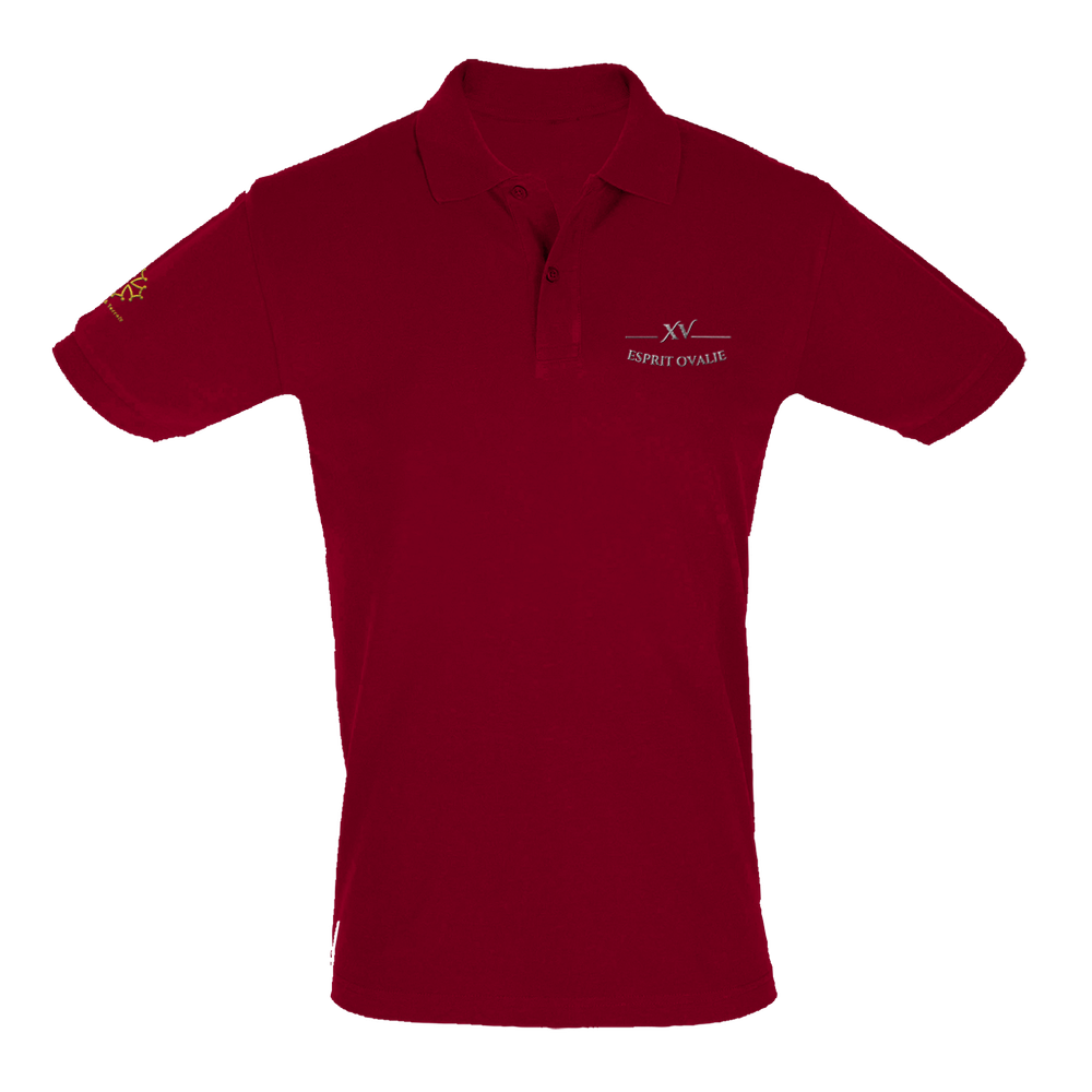 Polo brodé “Esprit Ovalie” – L’élégance du caractère