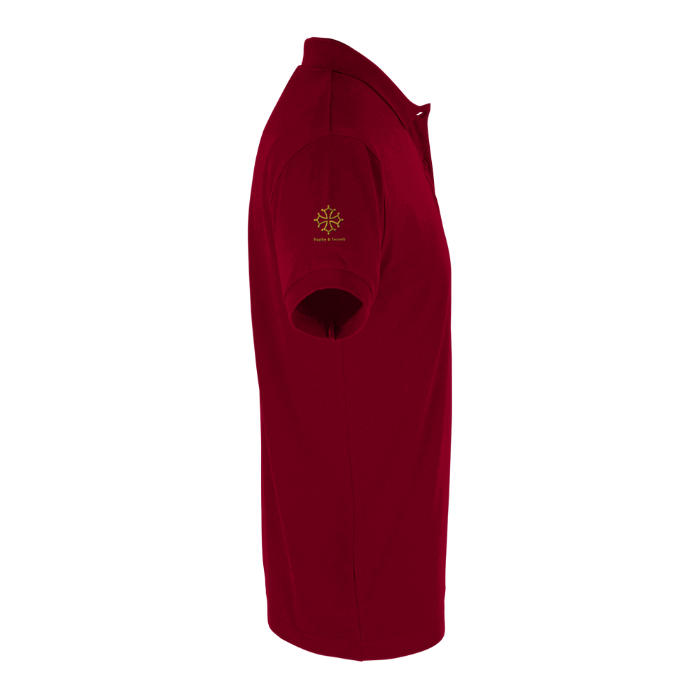 Polo brodé “Esprit Ovalie” – L’élégance du caractère