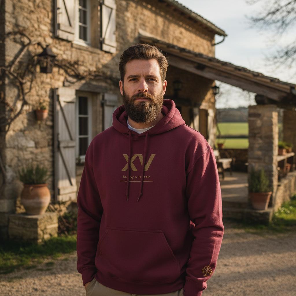 Sweat Esprit Ovalie – La pièce signature