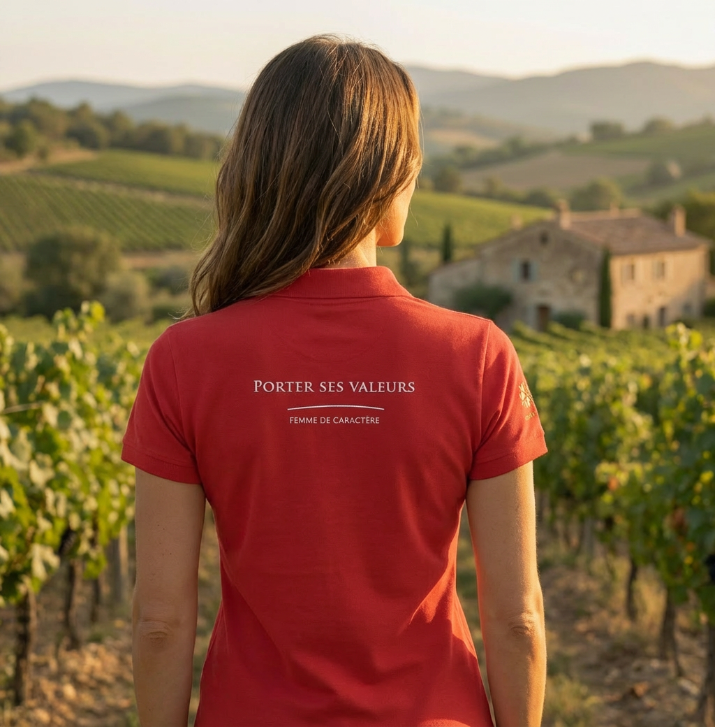 Polo - Femme de Caractère