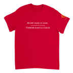 T-shirt Homme – Rugby dans le sang, Terroir dans le cœur