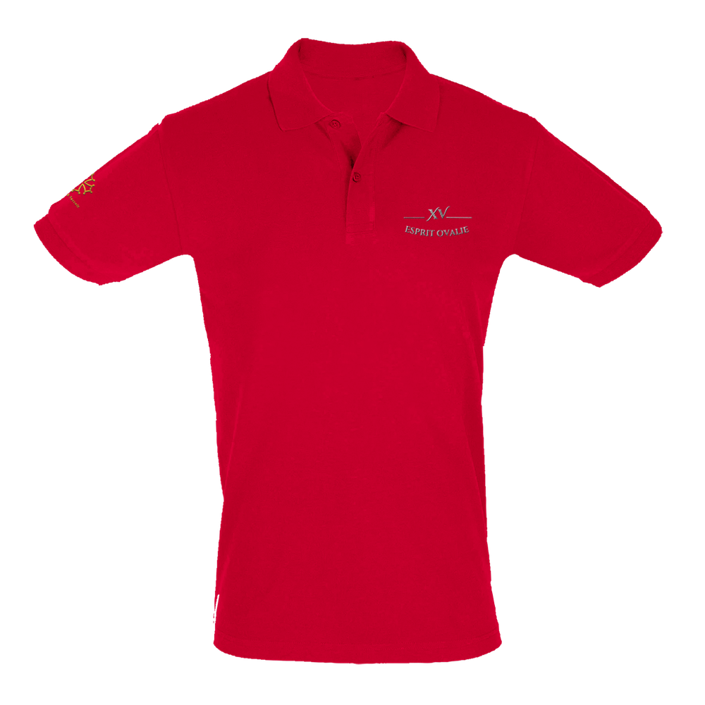 Polo brodé “Esprit Ovalie” – L’élégance du caractère