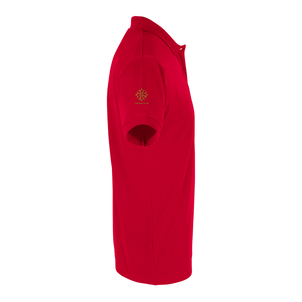 Polo brodé “Esprit Ovalie” – L’élégance du caractère