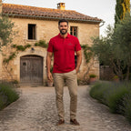 Polo brodé “Esprit Ovalie” – L’élégance du caractère