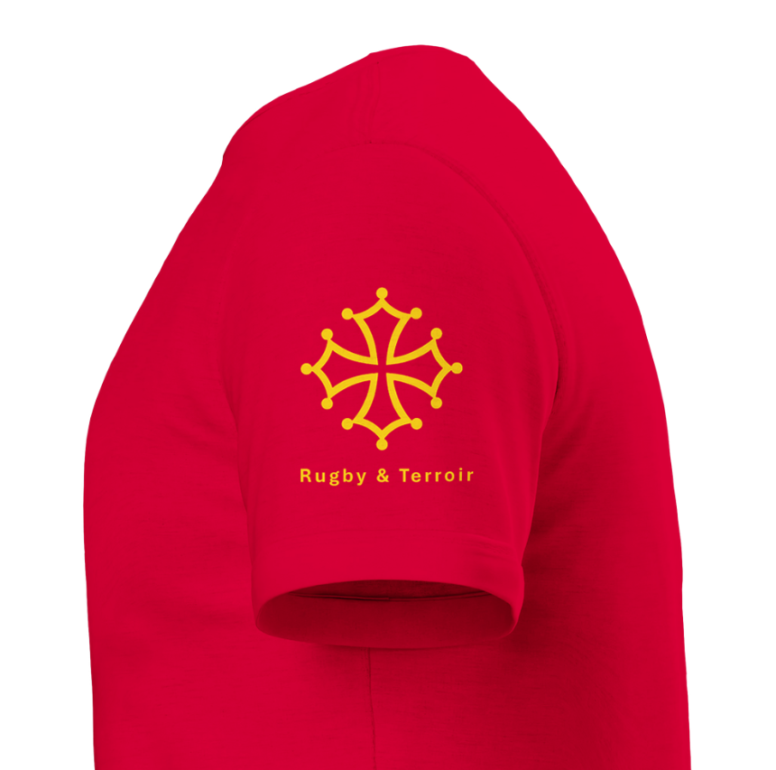 T-shirt – Rugby dans le sang, Terroir dans le cœur