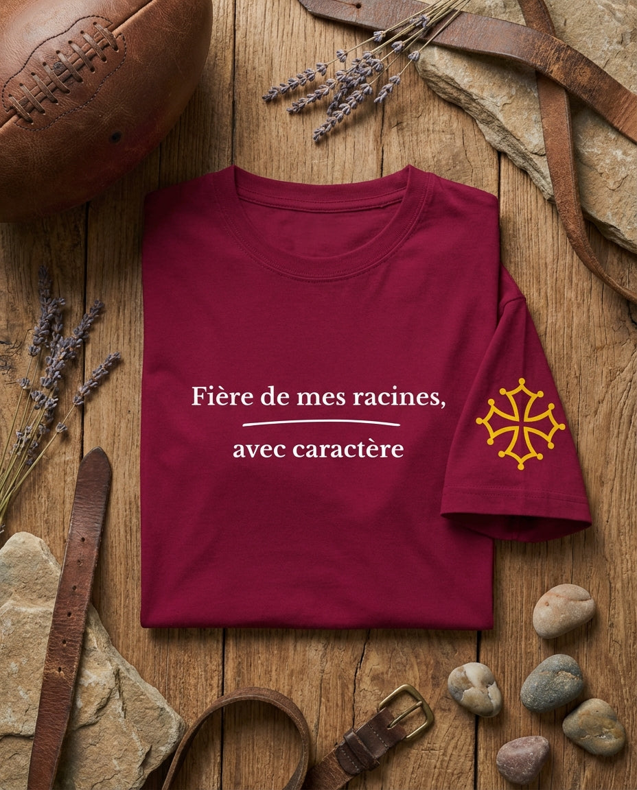 T-shirt – Fière de mes racines