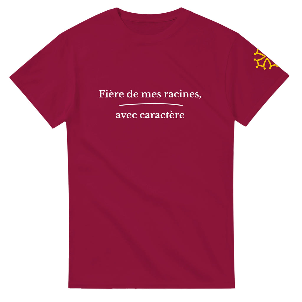 T-shirt Femme – Fière de mes racines